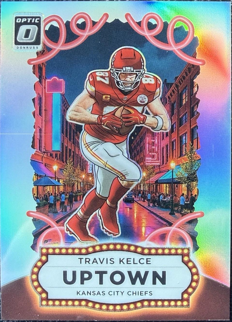 Travis Kelce Uptown card